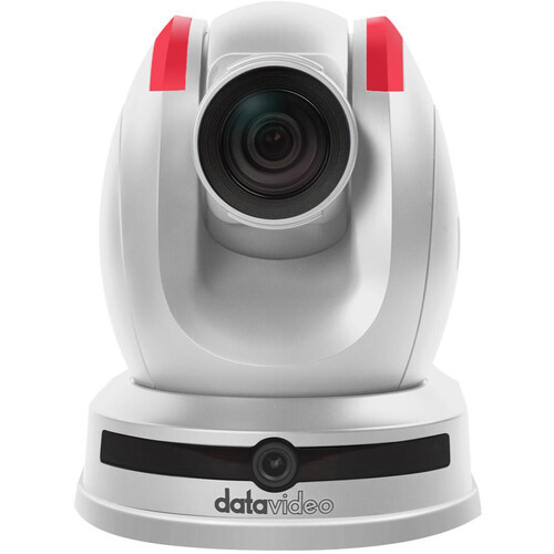 Datavideo PTC-155T HDBaseT 1080p SDI/HDMI/IP Tracking PTZ Camera with 30x Zoom (White)
