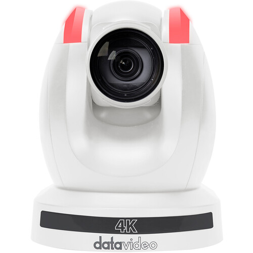 Datavideo 4K HDMI/3G-SDI/NDI PTZ Camera with 12x Optical Zoom (White)