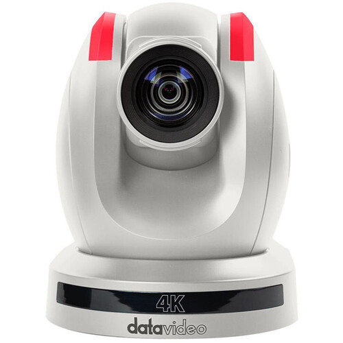 Datavideo 4K 3G-SDI/HDMI/NDI Auto Tracking PTZ Camera with 30x Optical Zoom (White)