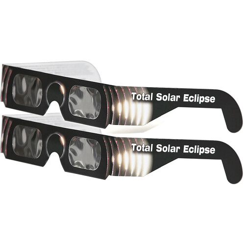 DayStar Filters Eclipse Glasses (Total Solar Eclipse Graphic 2-Pack)