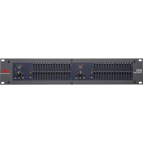 dbx 1215 Dual-Channel 15-Band Graphic Equalizer