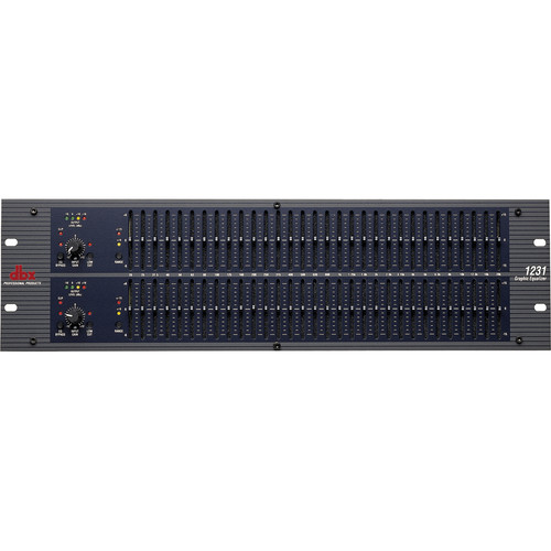 dbx 1231 - Dual Channel 31-Band Graphic Equalizer