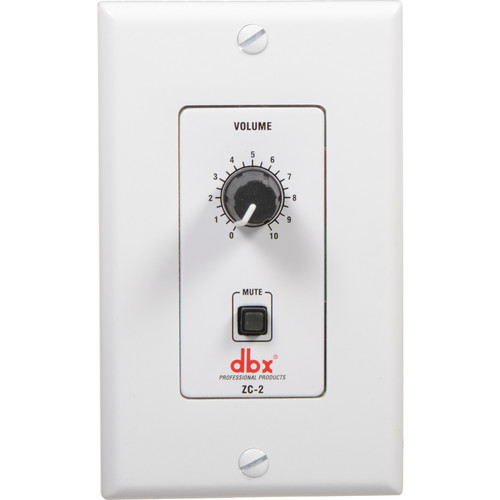dbx ZC-2 - Rotary Volume Control with Mute Function