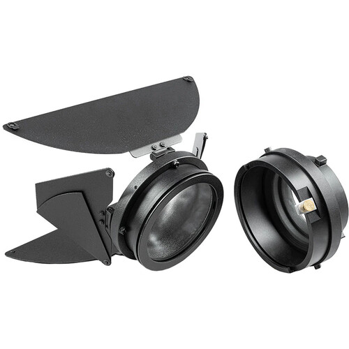 Dedolight Prolycht Bowens Mount Adapter with Rotating Doors for Orion 675 FS & 300 FS