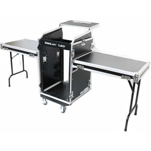 DEEJAY LED DEEJAYLED 11U Slant Mixer Rack 16U VER (TBH11M16UCT2LT)