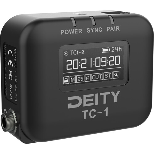 Deity Microphones TC-1 Wireless Timecode Generator Box (Bluetooth 2.4 GHz 2-Pack)