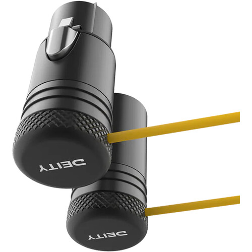 Deity Microphones XLR Link Low-Profile Cable with Right-Angle XLR Connectors (19.5