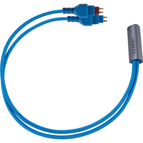 Dekoni Audio Ensemble Post-Split 2.5mm TRRS to Dual HD 600 Woven Nylon Cable (12