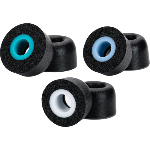 Dekoni Audio Bulletz Premium Memory Foam Isolation Earphone Tips for Samsung Galazy Buds2 Pro (Large Medium Small 1 x Each Size)