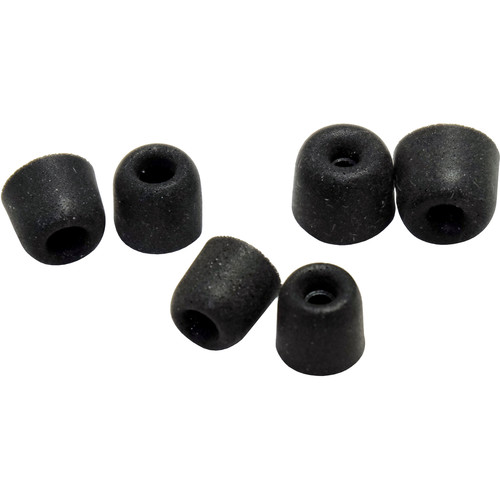 Dekoni Audio Bulletz Mercury Series Premium Memory Foam Eartips (Three-Pack Medium)