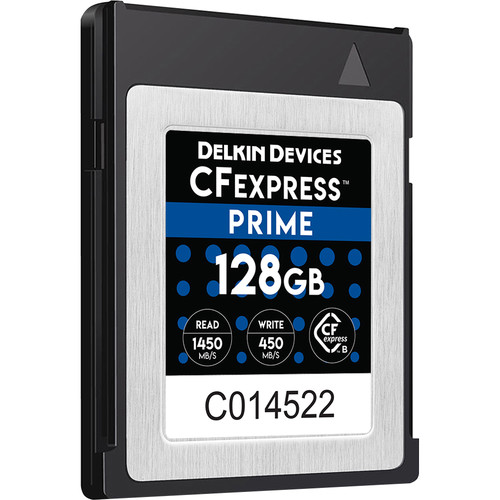 Delkin Devices 128GB Prime CFexpress Memory Card DCFX0-128 B&H