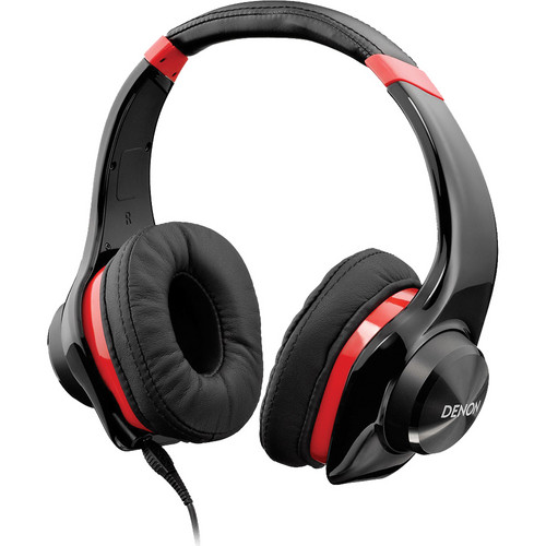 Denon Urban Raver OnEar Headphones (Red) AHD320RD B&H Photo