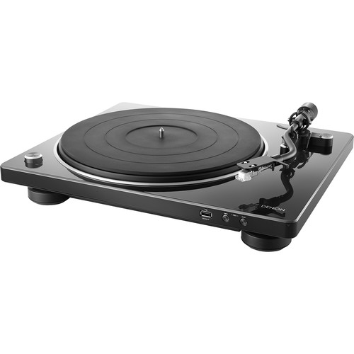 Denon DP-450 Stereo Turntable with USB (Black)