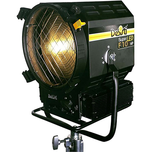 DeSisti Super LED F10 HP Tungsten-Balanced Fresnel (Manually Operated Rain Protected)