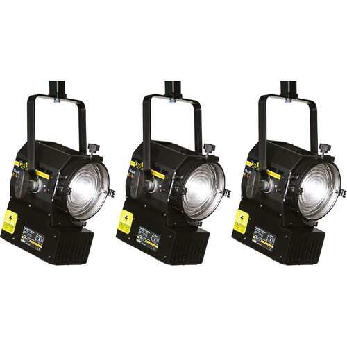 DeSisti Daylight F4.7 LED Fresnel 3-Light Kit