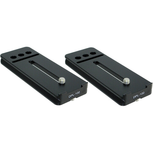 Desmond DPL-100 Long Lens Quick Release Plate (2-Pack 100mm)
