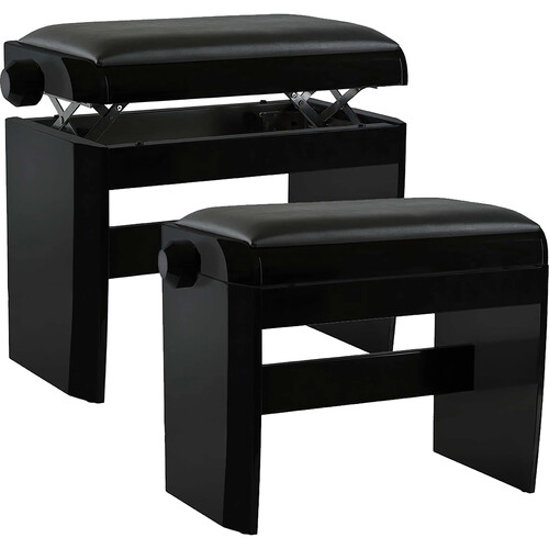 Dexibell Adjustable Piano Bench (Matte Black)