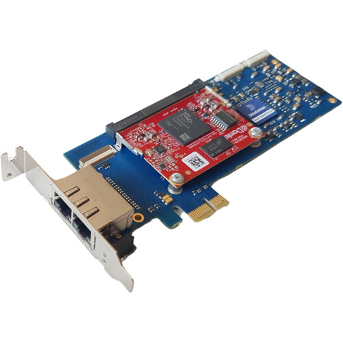 Digigram ALP-DANTE-LE Multichannel PCIe Sound Card with 2 Ethernet Ports for Dante