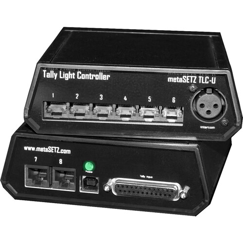 Digital Arts metaSETZ TLC-U Universal Tally Controller with DE-37/DB-37 Input