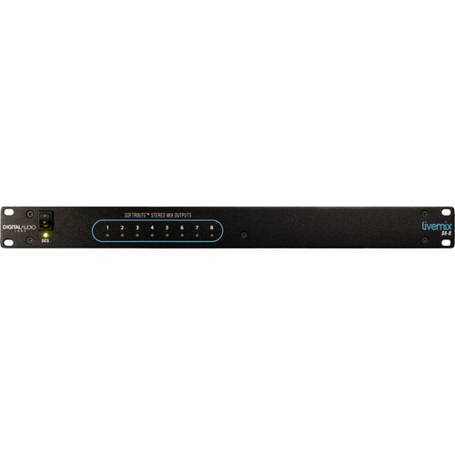 Digital Audio Labs Livemix Pro DA-8 Stereo Analog Output Module with SoftRoute