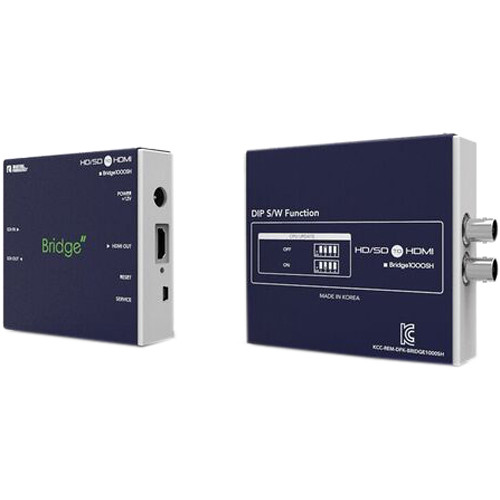 DIGITAL FORECAST Bridge1000 SH HD-SDI to HDMI Converter