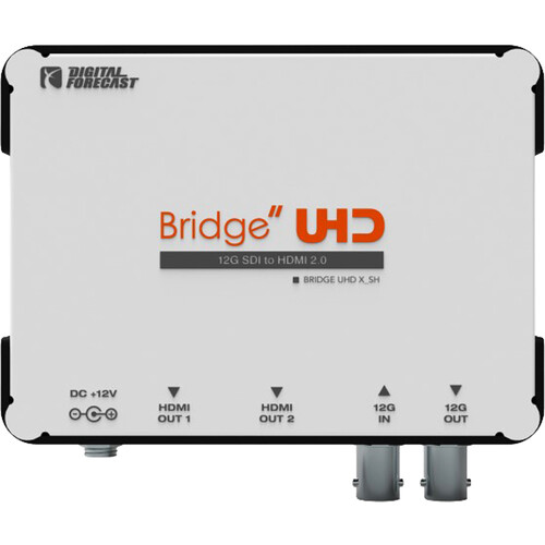 DIGITAL FORECAST Bridge UHD X_SH 12G-SDI to HDMI 2.0 UHD Converter