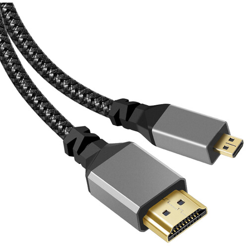DigitalFoto Solution Limited 4K Micro-HDMI to HDMI Cable (9.8')