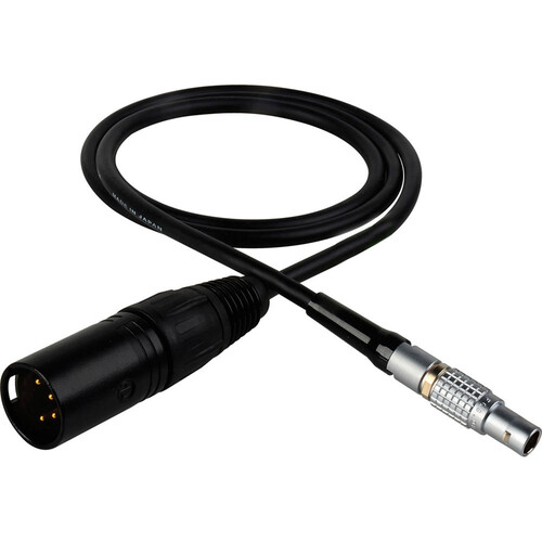 DigitalFoto Solution Limited 2-Pin LEMO to 4-Pin XLR Power Cable for Teradek Cube Series & Blackmagic URSA G2 4.6K (23.6
