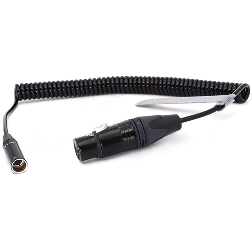 DigitalFoto Solution Limited Mini XLR Male to 3-Pin XLR Audio Cable for BMPCC 4K (13.8