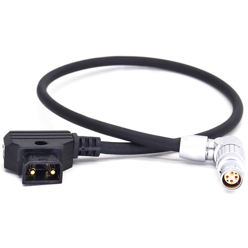DigitalFoto Solution Limited D-Tap to 6-Pin Power Cable for DJI Transmitter (Right-Angle 31.5