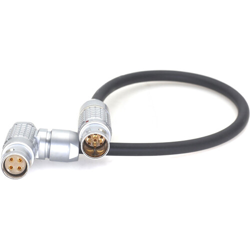 DigitalFoto Solution Limited 7-Pin Male to 4-Pin Female Right-Angle Power Cable for TRINITY 2 to RED V-RAPTOR XL (23.6
