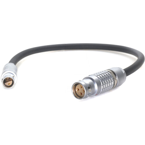 DigitalFoto Solution Limited 1S 3-Pin ARRI TRINITY to 4-Pin Female Power Cable for RED V-RAPTOR 24V (23.6