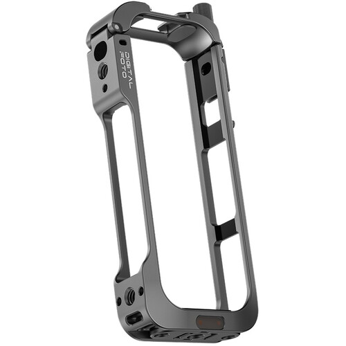 DigitalFoto Solution Limited Pro Camera Cage with Magnetic Quick Release System for Insta360 X5 360 Camera