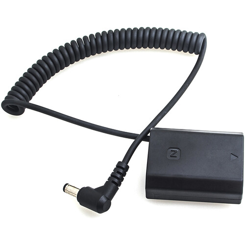 DigitalFoto Solution Limited Sony NP-FZ100 Fully Decoded Dummy Battery with Coiled Cable (14.2 to 39.4