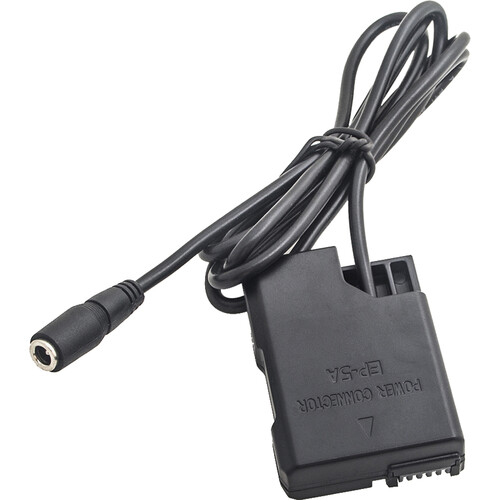 DigitalFoto Solution Limited Nikon EN-EL14 Dummy Battery with Female Connector Cable (Straight 38.8