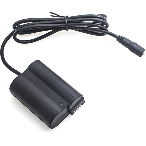 DigitalFoto Solution Limited Nikon EN-EL15 Dummy Battery with Female Connector Cable (Straight 39