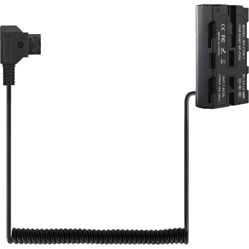 DigitalFoto Solution Limited Full Decoding D-Tap Male to Sony L-Series Dummy Battery (3.2')