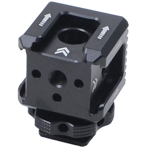 DigitalFoto Solution Limited Cold Shoe Head with Tri-Cold Shoe Mount