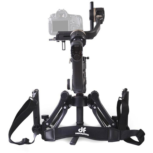 DigitalFoto Solution Limited 4th Axis Spring Dual Handle for DJI RS 2/3/3 Pro & Single-Handle Gimbals