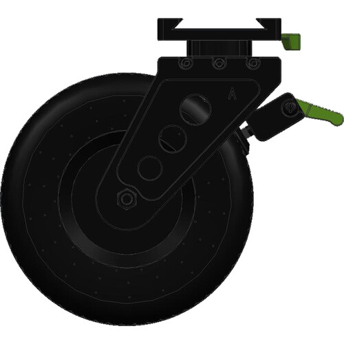 DigitalFoto Solution Limited 360 Swivel Caster Wheel with Foot Brake (10