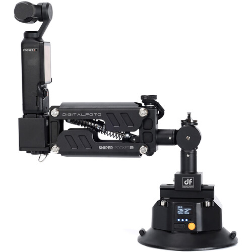 DigitalFoto Solution Limited SNIPER-POCKET2E Z-Axis Car Damping Spring Arm for Select Action Cameras