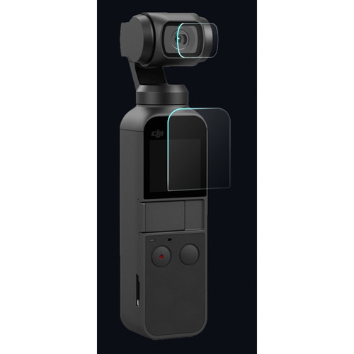DigitalFoto Solution Limited Protective Film Kit for DJI Osmo Pocket Lens and Monitor (2 Sets)