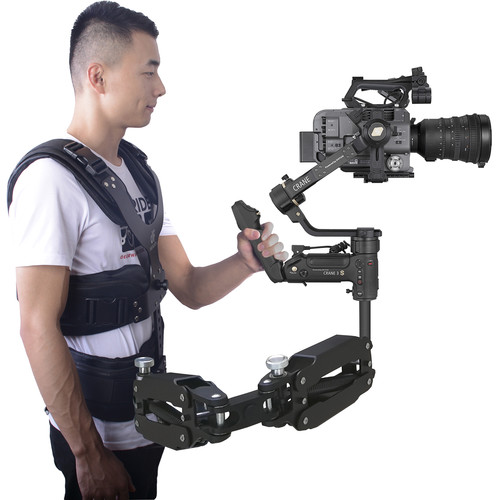 DigitalFoto Solution Limited THANOS-PRO Support Vest with Dual-Spring Arm for DJI RS 2 RS 3 & RS 3 Pro and Other Handheld Gimbals