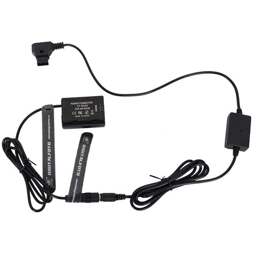 DigitalFoto Solution Limited FUJIFILM NP-W235 Dummy Battery with D-Tap Power Connector