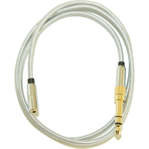 Direct Sound Shielded Mesh 3.5 mm Male to Female Extension Cable with 1/4
