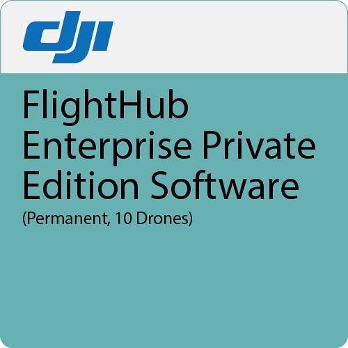 DJI FlightHub Enterprise Private Edition Software (Permanent 10 Drones)