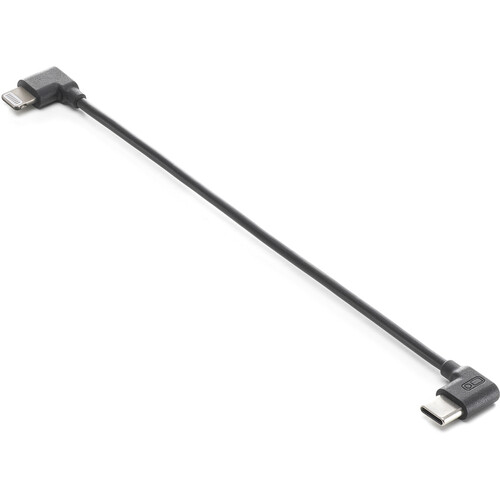 DJI USB-C to Lightning Phone Charging and Audio Recording Cable (5.9
