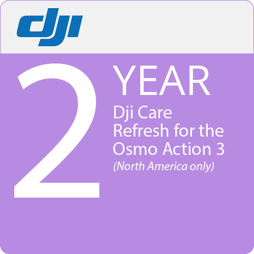 DJI 2-Year Care Refresh Protection Plan for Osmo Action 3 (Digital Code)