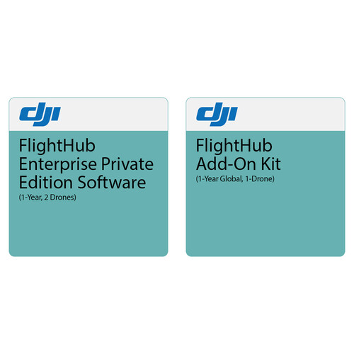 DJI FlightHub Enterprise Private Edition Software & Add-On Kit (2-Year 3 Drones)