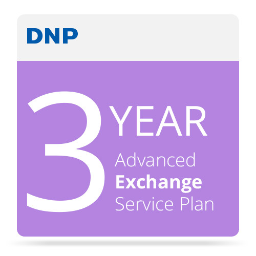 DNP 3-Year Advance Exchange Service Plan for DS40 Printer